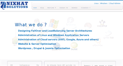 Desktop Screenshot of nixhat.com